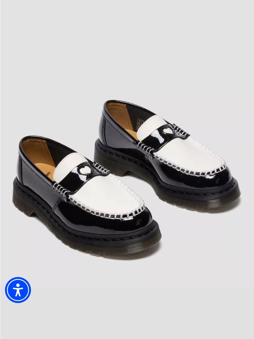 Dr Martens PENTON HEART Loafers - Picture 4 of 7